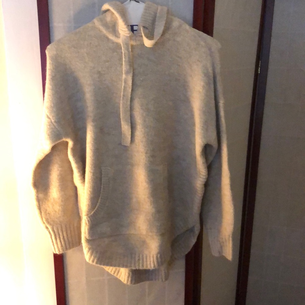 Oatmeal color pullover sweater
